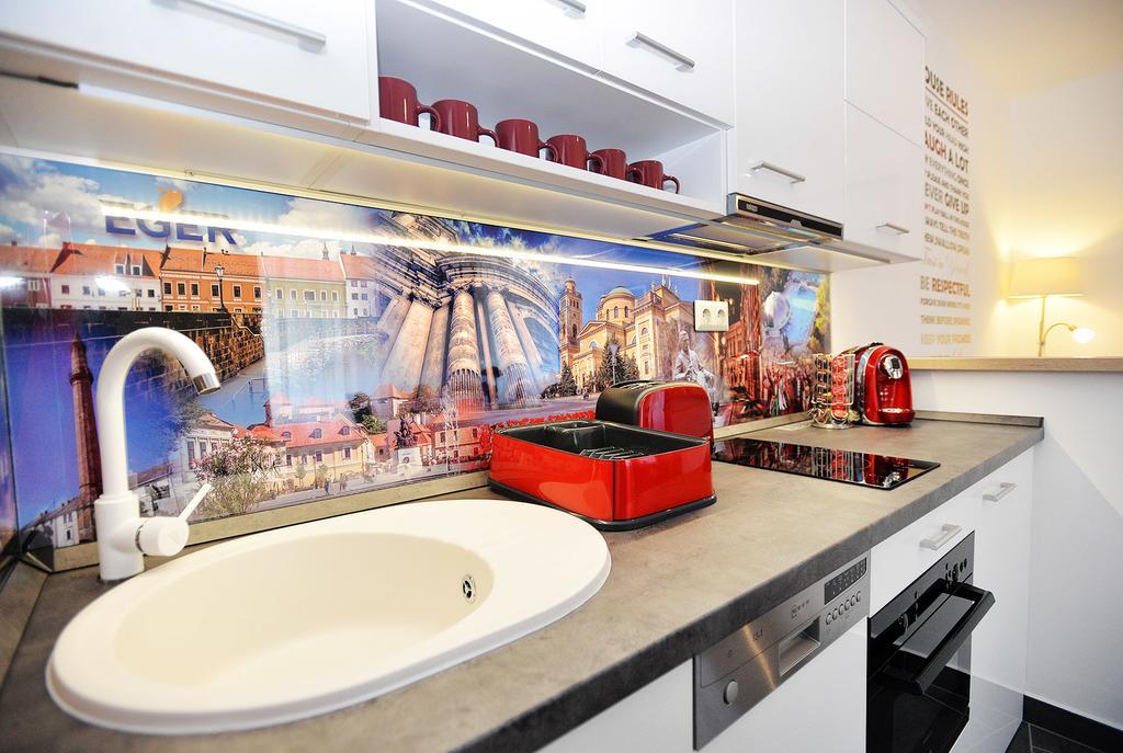 Nobilis Apartman Eger Bagian luar foto